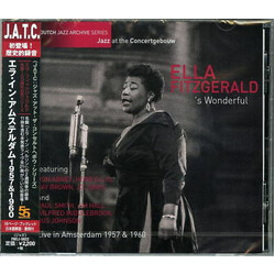 Ella Fitzgerald / Ella Fitzgerald 's Wonderful (Live In Amsterdam 1957 & 1960) = エラ・イン・アムステルダム1957＆1960 CD
