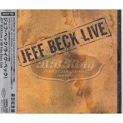 Jeff Beck Live At BB King Blues Club CD