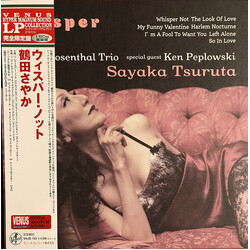 Sayaka Tsuruta / Ted Rosenthal Trio / Ken Peplowski Whisper Not Vinyl LP