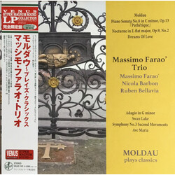 Massimo Faraò Trio Moldau Plays Classics Vinyl LP
