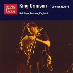 King Crimson Rainbow, London, England October 26, 1973