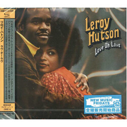 Leroy Hutson Love Oh Love CD