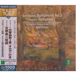 Camille Saint-Saëns / César Franck / Orchestre National De France / Jean Martinon / Marie-Claire Alain Symphony no. 3 / Symphony CD