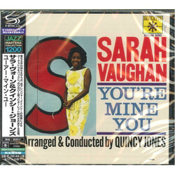Sarah Vaughan You're Mine You CD