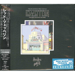 Led Zeppelin The Soundtrack From The Film The Song Remains The Same CD