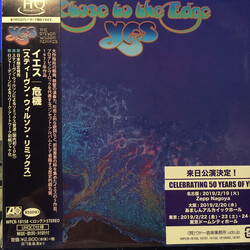Yes Close To The Edge = 危機 CD