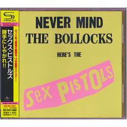 Sex Pistols Never Mind The Bollocks Here's The Sex Pistols CD