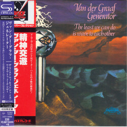 Van Der Graaf Generator The Least We Can Do Is Wave To Each Other CD