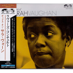 Sarah Vaughan The Best Of Sarah Vaughan CD