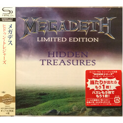 Megadeth Hidden Treasures CD
