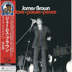 James Brown Love Power Peace CD