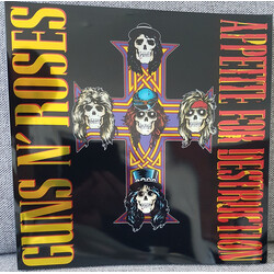 Guns N' Roses Appetite For Destruction Vinyl 2LP