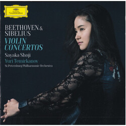 Ludwig van Beethoven / Jean Sibelius / Sayaka Shoji / Yuri Temirkanov / St. Petersburg Philharmonic Orchestra Violin Concertos CD