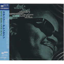 Stanley Turrentine That's Where It's At CD