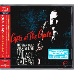 Stan Getz Quartet Getz At The Gate (Live At The Village Gate, Nov. 26, 1961) CD