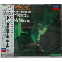 Sergei Vasilyevich Rachmaninoff / Vladimir Ashkenazy Piano Concertos 2 & 3 CD