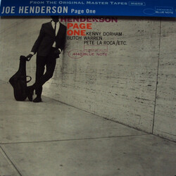 Joe Henderson Page One Vinyl LP
