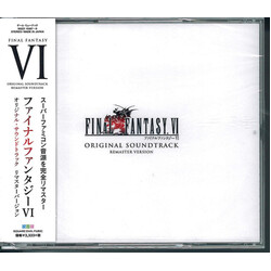 Game Music Final Fantasy 6 Original Sound Track Remaster Version JAPANESE 2013 CD SQEX-10387
