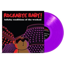 Rockabye Baby! Lullaby Renditions Of The Weeknd VIOLET VINYL LP