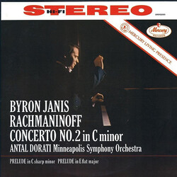 Sergei Vasilyevich Rachmaninoff / Byron Janis / Antal Dorati / Minneapolis Symphony Orchestra Concerto No. 2 In C Minor Vinyl LP