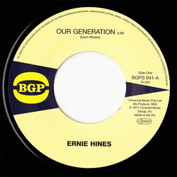 Ernie Hines / The Blackbyrds Our Generation / Rock Creek Park Vinyl