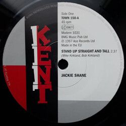 Jackie Shane & Luther Ingram Stand Up Straight And Tall / Oh Baby Dont You Weep Vinyl 7"