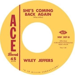 Tommy Todd / Wiley Jeffers Tag Along / Shes Coming Back Again VINYL 7INCH