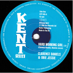 Clarence Daniels & Obie Jessie / Floyd White Hard Working Girl / Another Child Lost Vinyl 7"