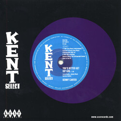 Kenny Carter / The Dynamics You'd Better Get Hip Girl / My Life Is No Better Vinyl