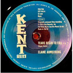 Elaine Armstrong / Betty Moorer Tears Begin To Fall / Speed Up Vinyl 7"