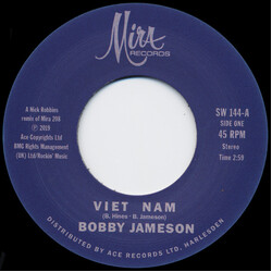 Bobby Jameson Viet Nam / Viet Nam (Instrumental) Vinyl 7"