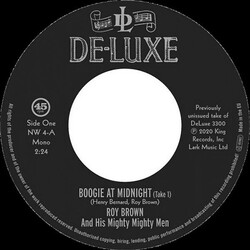 Roy Brown / Lloyd Price Boogie At Midnight TAKE 1 LAWDY MISS CLAWDY TAKE 1 VINYL 7INCH