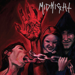 Midnight No Mercy For Mayhem ROYAL BLUE BLACK VINYL LP