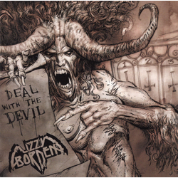 Lizzy Borden Deal With The Devil CLEAR WARM GRAY MARBLED VINYL LP