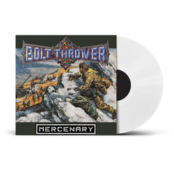 Bolt Thrower Mercenary WHITE VINYL PHD EXCLUSIVE VINYL LP