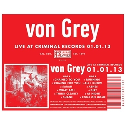 Various Artists Live At Criminal Records 01 01 13 Dl Cod Vinyl LP