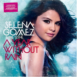 Selena Gomez / Scene Year Without Rain (Transparent Ice Blue/Black Splatter Vinyl) Vinyl LP
