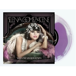 Selena Gomez / Scene When The Sun Goes Down LAVENDER WHITE SWIRL VINYL LP