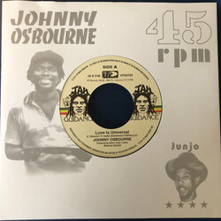 Johnny Osbourne Love Is Universal Vinyl 7"