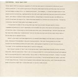 Brad Mehldau Suite: April 2020 Vinyl LP