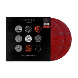 Twenty One Pilots Blurryface BURGUNDY SPLATTER VINYL LP