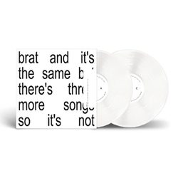 Charli Xcx Brat And Its The Same But Theres Three More Songs So Its Not WHITE VINYL LP