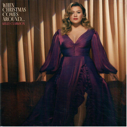 Kelly Clarkson When Christmas Comes Around CRYSTAL CLEAR DIAMOND VINYL LP