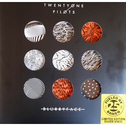 Twenty One Pilots Blurryface SILVER VINYL LP