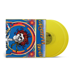 Grateful Dead Grateful Dead - Grateful Dead SKULL & ROSES TRANSLUCENT LEMONADE VINYL SYEOR VINYL LP
