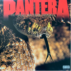 Pantera The Great Southern Trendkill WHITE ORANGE VINYL LP