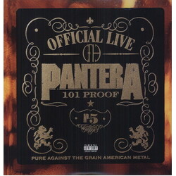 Pantera Official Live - 101 Proof Vinyl LP
