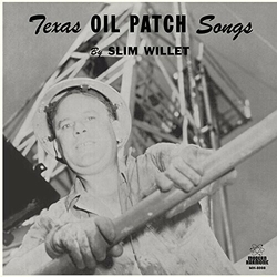 Slim Willet Texas Oil Patch Songs (Blue Vinyl) Vinyl LP
