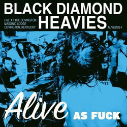 Black Diamond Heavies Alive As Fuck: Masonic Lodge. Covington. Ky (Red Vinyl) Vinyl LP