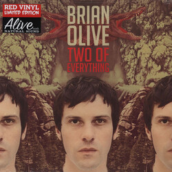Brian Olive Two Of Everything (Red Vinyl) Vinyl LP